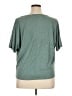 Green Envelope Teal Short Sleeve Top Size XL - photo 2