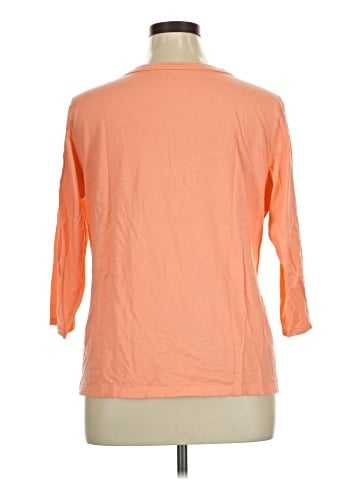 St. John's Bay 3/4 Sleeve Top (view 2)