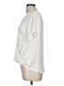 Naked Zebra 100% Polyester Ivory Short Sleeve Blouse Size M - photo 5