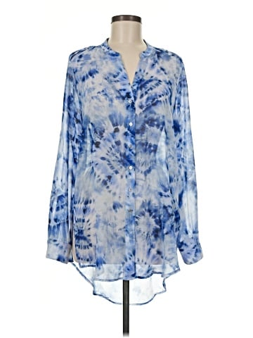 Calvin Klein Long Sleeve Blouse (view 1)