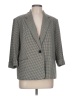AK Anne Klein Houndstooth Gray Blazer Size L (petite) - photo 1