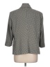 AK Anne Klein Houndstooth Gray Blazer Size L (petite) - photo 2