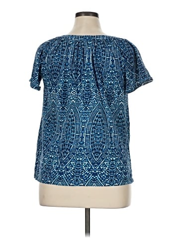 Jones New York Sport Short Sleeve Blouse (view 2)