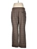 Faconnable Plaid Brown Wool Pants Size 16 - photo 2