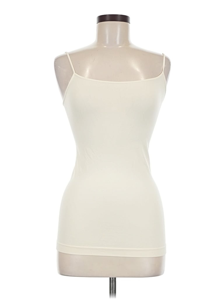 Pre-owned Nikibiki Tank Top Ivory Strapless Neckline Tops