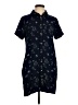 Twik Blue Short Sleeve Button-Down Shirt Size XXS - photo 1