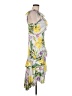 Vone Floral Yellow Cocktail Dress Size 6 - photo 4