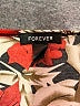 Forever Print Red Casual Dress Size M (estimated) - photo 7