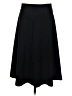 Adrienne Vittadini Solid Black Formal Skirt Size 4 - photo 1