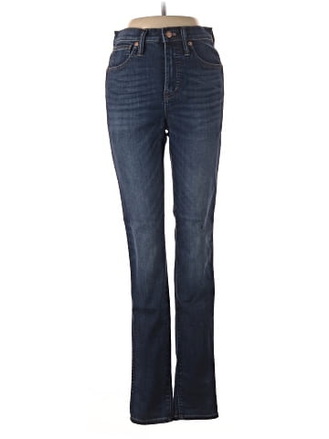 Madewell Tall 10" High-Rise Skinny Jeans in Danny Wash: TENCEL&trade; Denim Edition (view 1)