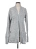 Nine West 100% Polyester Gray Cardigan Size S - photo 1