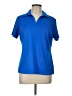 Lady Hagen 100% Polyester Blue Short Sleeve Top Size L - photo 1