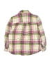 Gap Plaid Pink Long Sleeve Button-Down Shirt Size 4 - 5 - photo 2