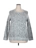 Gap Animal Print Silver Pullover Sweater Size XXL - photo 1