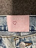 REVICE Hearts Blue Jeans Size 25 waist - photo 4