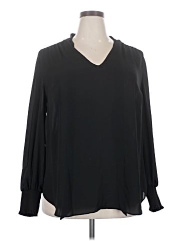 Lauren by Ralph Lauren Long Sleeve Blouse (view 1)