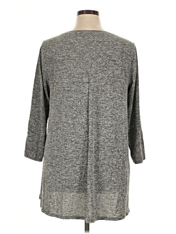 Joan Vass Pullover Sweater (view 2)