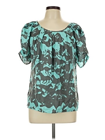 Sundance Short Sleeve Silk Top (view 1)