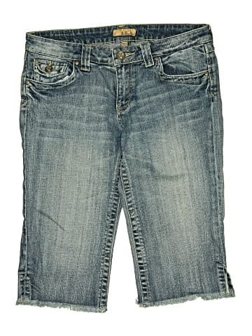 See Thru Soul Denim Shorts (view 1)