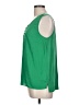 Worthington 100% Polyester Green Sleeveless Blouse Size L (petite) - photo 5