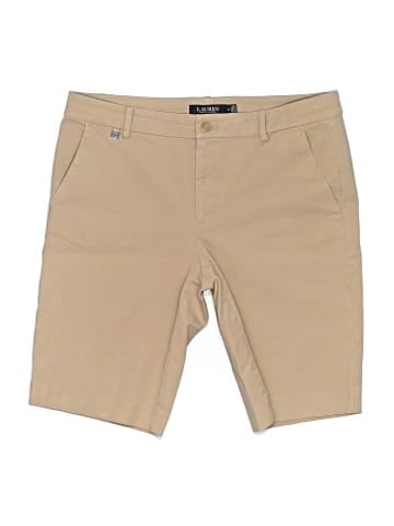 Lauren by Ralph Lauren Khaki Shorts (view 1)