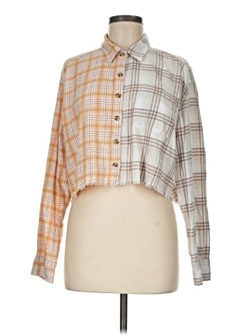 Aeropostale Long Sleeve Button-Down Shirt (view 1)