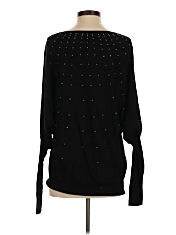 Velvet Pullover Sweater (view 2)