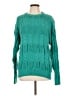 Parker 100% Cotton Green Pullover Sweater Size L - photo 1