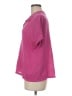 Hemisphere 100% Linen Pink Short Sleeve Polo Size EU 40 / US 10 - photo 5
