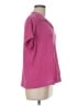 Hemisphere 100% Linen Pink Short Sleeve Polo Size EU 40 / US 10 - photo 4