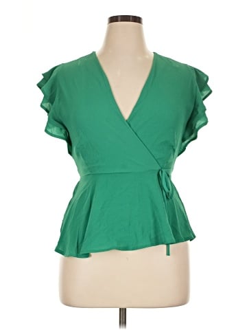 Monteau Short Sleeve Blouse (view 1)