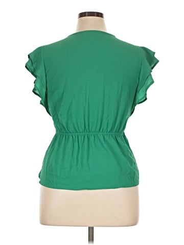 Monteau Short Sleeve Blouse (view 2)