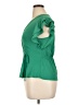 Monteau Green Short Sleeve Blouse Size XL - photo 5