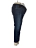 Isabel Maternity Color Block Blue Jeggings Size 10 Maternity - photo 4