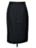 Classiques Entier 100% Polyester Solid Black Formal Skirt Size 6 - photo 1