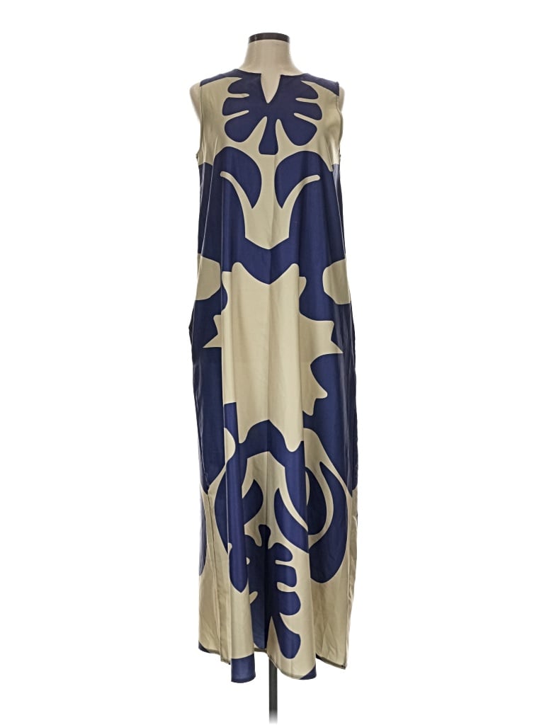 Pre-owned Assorted Brands Casual Dress In Blue