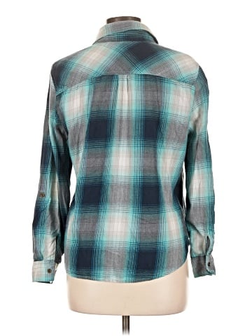 Faded Glory Long Sleeve Button-Down Shirt (view 2)