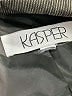 Kasper 100% Polyester Chevron-herringbone Gray Blazer Size M - photo 6