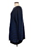 Foxcroft Chevron-herringbone Blue Cardigan Size L - photo 5
