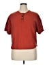 Madewell 100% Cotton Red Short Sleeve Top Size XL - photo 1