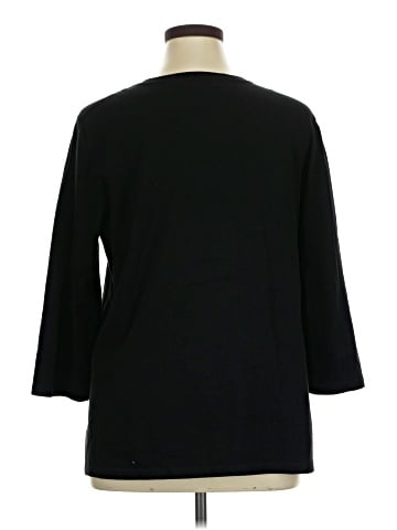Cable & Gauge 3/4 Sleeve Blouse (view 2)