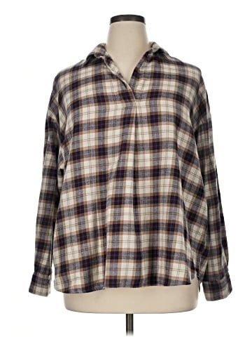 Uniqlo Long Sleeve Blouse (view 1)