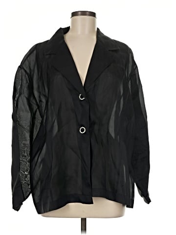 Essentials 3/4 Sleeve Blouse (view 1)