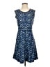 Title Nine Argyle Blue Cocktail Dress Size S - photo 1