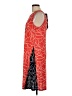 MSK Graphic Orange Cocktail Dress Size L - photo 5