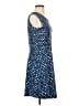 Title Nine Argyle Blue Cocktail Dress Size S - photo 4
