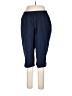 Catherines Solid Blue Casual Pants Size 1X - photo 1