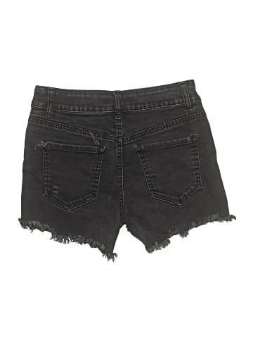 Wax Jean Denim Shorts (view 2)
