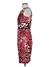Cato Animal Print Red Cocktail Dress Size 6 - photo 5