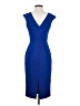 Zara Basic Solid Blue Cocktail Dress Size XS - photo 2